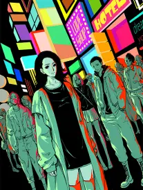 动画片纸上动物园海报